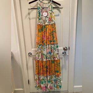 PQ for Anthropologie Maxi dress, new with tags.